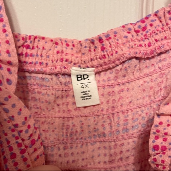 BP. Nordstrom Smocked Bodice Romper 4X - Picture 5 of 5